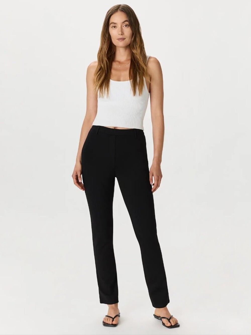 Quince Ultra-Stretch Ponte Straight Leg Pants